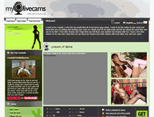 Tablet Screenshot of mylivecams.org